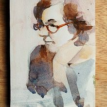 Watercolor Figures. Un projet de Aquarelle de João Paulo de Carvalho - 06.06.2020