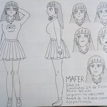 Mafer la chica gamer . Drawing, and Pencil Drawing project by isaacromero - 06.07.2020