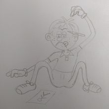 Mi Proyecto del curso: Joven que no sabe que dibujar.. Un projet de Dessin au cra , et on de luis.lsm.sanchez - 07.06.2020