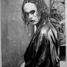 Brandon Lee, the crow. Fine Arts project by Leonardo Drumond - 06.07.2020