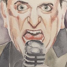 Mi Proyecto del curso: Caricatura en acuarela. Fine Arts, Traditional illustration, and Watercolor Painting project by Héctor Valor - 07.05.2020