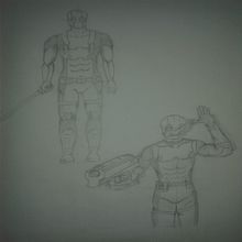 Mi Proyecto del curso: Ilustración para cómics: anatomía de un superhéroe. Un proyecto de Arquitectura de puma7096 - 07.06.2020