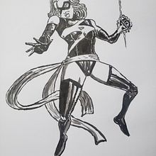 Mi Proyecto del curso: Ms. Marvel. Pencil Drawing project by congojackblanco - 06.08.2020