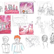 Últimos dibujos. Un projet de B, e dessinée, Dessin, Dessin au cra, on et Illustration numérique de Daniel Pinchete Nebreda - 07.06.2020