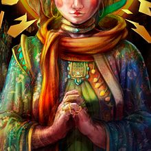Kendra - The Witch Priest. Un projet de Art conceptuel, Conception de personnages, Illustration numérique , et Jeux vidéo de Michael Domínguez Illescas - 07.06.2020