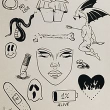 Cuaderno de bocetos . Een project van  Tekening y  Artistieke tekening van sandra_dolzb - 07.06.2020