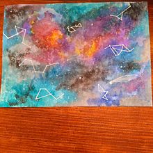 My project in Modern Watercolor Techniques course. Un proyecto de Pintura acrílica y Pintura a la acuarela de Ashley - 08.06.2020