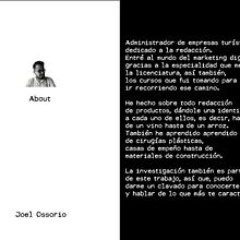 Mi Proyecto del curso: Copywriting: define el tono de tu marca personal. Cop, writing, Graphic Design, and E-commerce project by Joel Ossorio - 06.17.2020