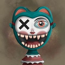 MONSTER: Ilustración digital con Procreate. Traditional illustration, and Digital Illustration project by José Hurtado - 06.08.2020