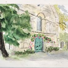 My project in Architectural Sketching with Watercolor and Ink course Ein Projekt aus dem Bereich Architektonische Illustration von catemonroe - 18.06.2020
