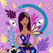 Mi Proyecto del curso: Ilustración vectorial con estilo. Traditional illustration, Digital Illustration, and Vector Illustration project by Dea Garcia - 06.07.2020