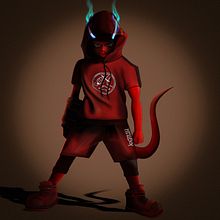 Hellkid(?): Pintura digital de personajes: ilustra con luz y color. Un proyecto de Ilustración digital de patricio_toro - 08.06.2020