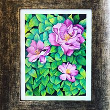 My project in Botanical Illustration with Watercolors course. Botanical Illustration project by coolcurls - 06.08.2020