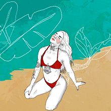 Ocean. Projekt z dziedziny  Animacja, Kreat, wność, Ilustracja c, frowa i Marketing na Instagramie użytkownika Monse De Anda - 09.06.2020