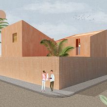 Mi Proyecto del curso: Representación gráfica de proyectos arquitectónicos. Digital Architecture project by Valentina Villamil - 06.09.2020