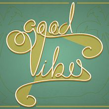 Meu projeto do curso: Os segredos dourados do lettering- Good Vibes Ein Projekt aus dem Bereich T und pografisches Design von Liaseadel - 09.06.2020