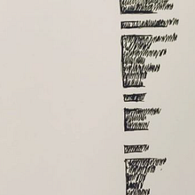 Estudio sobre lo rayado. Drawing project by Laura Gonell - 06.09.2020