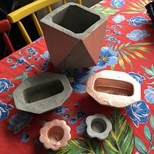 Meu projeto do curso: Criação de móveis com concre. Een project van Craft van Ivone Baldini Nunes de Viveiros - 09.06.2020