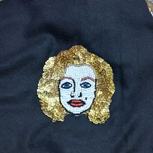 Mi Proyecto del curso: Retratos bordados en pedrería. Embroider project by Gissela Gigí - 06.09.2020