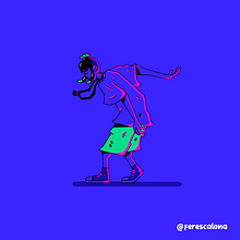 Ya No Estoy Aquí. Un proyecto de Dibujo, Dibujo digital, Diseño de carteles, Ilustración tradicional, Ilustración digital, Ilustración vectorial e Instagram de Luis Fernando Escalona Contreras - 08.06.2020