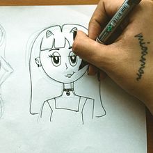 VILLAIN DOODLES . Un progetto di Bozzetti di Andrea Margalli - 09.06.2020