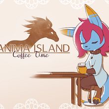 Isla Ánima: Coffee Time. Desenvolvimento de videogames, Design de personagens, Design de videogames, Ilustração tradicional, Ilustração digital, e Videogames projeto de Carmen Abarca Llopis - 14.02.2020