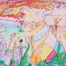 Mi Proyecto del curso: Ilustración en acuarela con influencia japonesa. Un projet de Aquarelle de kirtashika - 10.06.2020