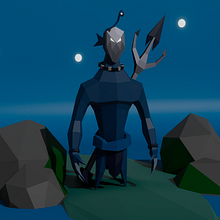 Mi Proyecto del curso: Modelado de personajes low poly para videojuegos . 3D, Character Design, and 3D Character Design project by Yare - 06.10.2020