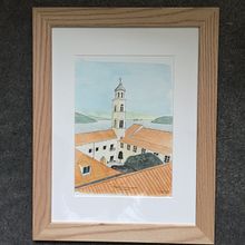 My project in Architectural Sketching with Watercolor and Ink course - Dubrovnik. Un proyecto de Pintura a la acuarela de colin_hookham - 10.06.2020