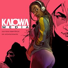 KAIOWÁ MEDIA: Sua nova experiência em entretenimento.. Comic, Concept Art, Digital Drawing, Web Development, Graphic Design, Traditional illustration, Instagram, Stor, telling, and Web Design project by PJ Kaiowá - 06.10.2020