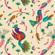 My project in Vector Pattern Creation and Commercialization course. Digital Painting, Pattern Design, and Vector Illustration project by Afshan Umar - 06.10.2020