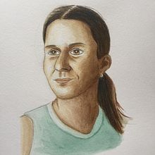 Mi Proyecto del curso: Cuaderno de retratos en acuarela Ein Projekt aus dem Bereich Porträtzeichnung und Aquarellmalerei von Esteban Boza - 10.06.2020