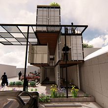 Container Project, Rizal. 3D Modeling project by EJ Reyes - 05.21.2019