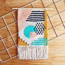 Tapiz Shapes. Decoration, Design, and Fiber Arts project by Flor Samoilenco - 04.01.2019