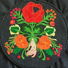 Mi Proyecto del curso: Técnica de bordado con paso atrás. Un progetto di Artigianato di Daniela De la Fuente - 10.06.2020