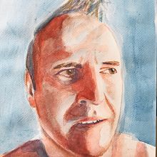 Mi Proyecto del curso: Retrato artístico en acuarela. Projekt z dziedziny  Sztuki piękne użytkownika kingsjoak - 10.06.2020