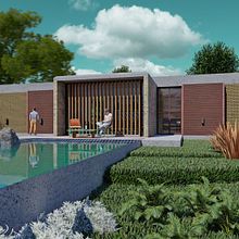 Mi Proyecto del curso: Ilustración digital de proyectos arquitectónicos. Un proyecto de Arquitectura de Diego Aguilar - 22.07.2020