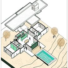 Mi Proyecto del curso: Ilustración digital de proyectos arquitectónicos. Projekt z dziedziny 3D,  Architektura,  R i sunek architektoniczn użytkownika Jesus Camilo Hortua Pinzon - 11.06.2020