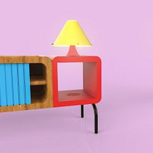 Mobiliario / . 3D, 3D Design, Interior Design, Furniture Design, Making, Industrial Design, and 3D Modeling project by Alejandro Fernández Da cunha - 11.07.2019