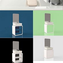 Mobiliario de baño. 3D, 3D Design, Interior Design, Industrial Design, and 3D Modeling project by Alejandro Fernández Da cunha - 05.07.2018