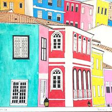 Pelourinho. Un progetto di Pittura ad acquerello di Dominic Brasil - 11.06.2020