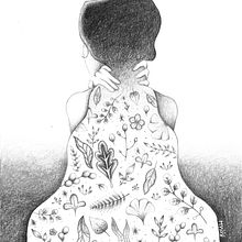Mi Proyecto del curso: Ilustración y narrativa visual con grafito. Projekt z dziedziny R i sunek botaniczn użytkownika blue_myme - 12.06.2020