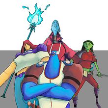 Proyecto del curso: Introducción al diseño de personajes para animación y videojuegos Ein Projekt aus dem Bereich Skizzenentwurf, Concept Art, Kreativität, Zeichnung, Digitale Zeichnung und Design von Figuren von Daniel Crespo Saavedra - 11.06.2020