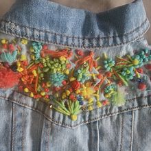 Mi Proyecto del curso: Bordado y personalización de accesorios . Embroider project by Natalia Santacruz - 06.11.2020