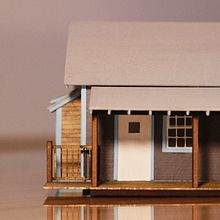 Blue Sky. Architecture, and 3D Modeling project by Karine Pawlak - 01.01.2017