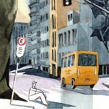Ilustração em aquarela. Drawing, and Traditional illustration project by Raro de Oliveira - 06.12.2020
