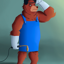 Mi Proyecto del curso: Pintura digital de personajes: ilustra con luz y color. Un progetto di Disegno digitale, Character design e Illustrazione tradizionale di Jacobo Lopez - 12.06.2020
