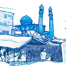 Volta ao Centro Histórico em 80 dias. Un proyecto de Dibujo, Ilustración tradicional y Pintura acrílica de Raro de Oliveira - 12.06.2020
