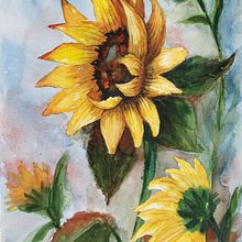Mi Proyecto del curso: Ilustración botánica con acuarela. Watercolor Painting project by Daisy Riquelme Rosales - 07.01.2020