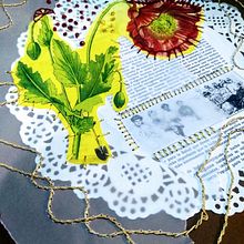 Mi Proyecto del curso: Técnicas de bordado experimental sobre papel. Embroider project by Loreto Benavides - 07.04.2020